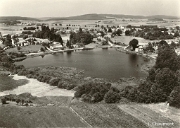 En avion au-dessus de Hadol. - L'Etang Perry
